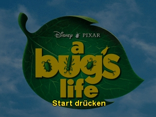 Bug's Life, A (Germany) Title Screen